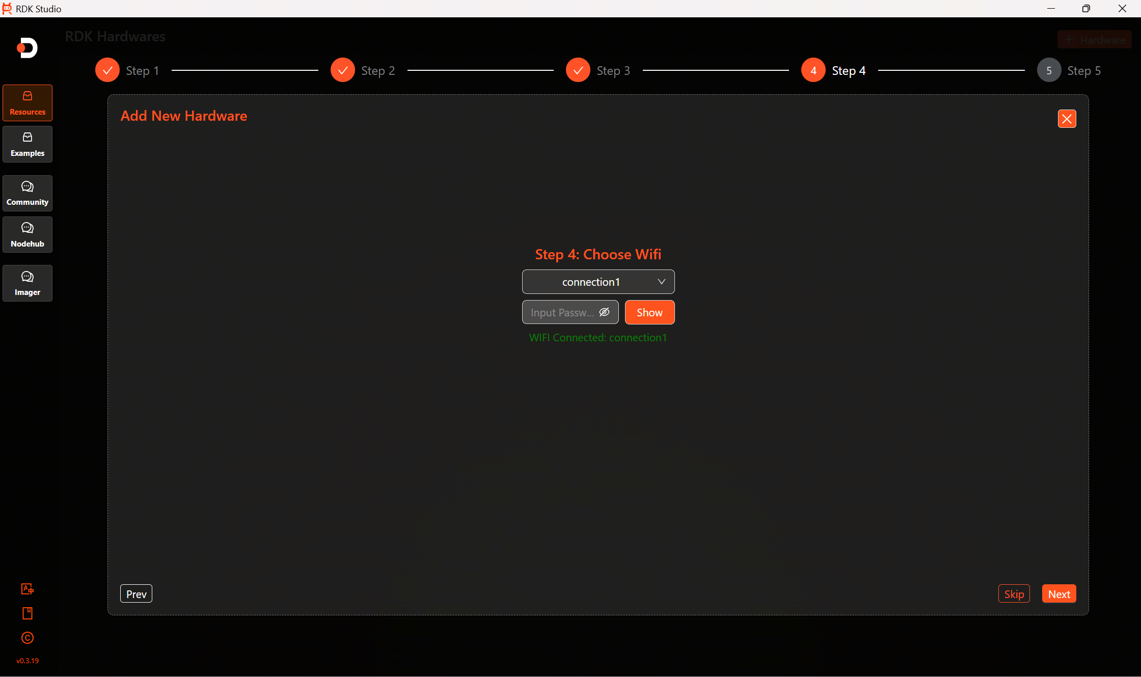 WIFI Wireless Network Connection Interface
