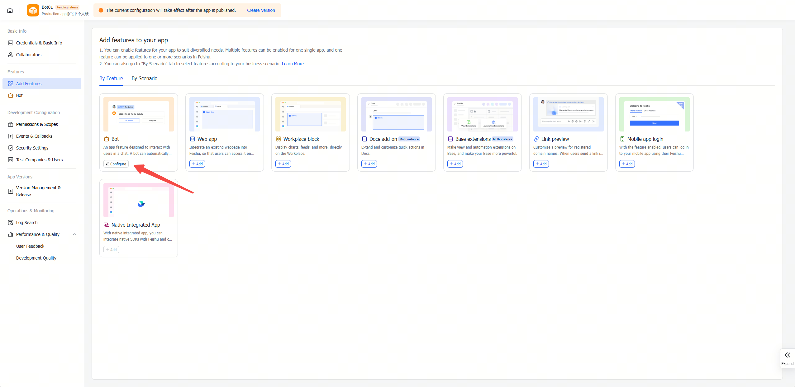 Add Application Capabilities