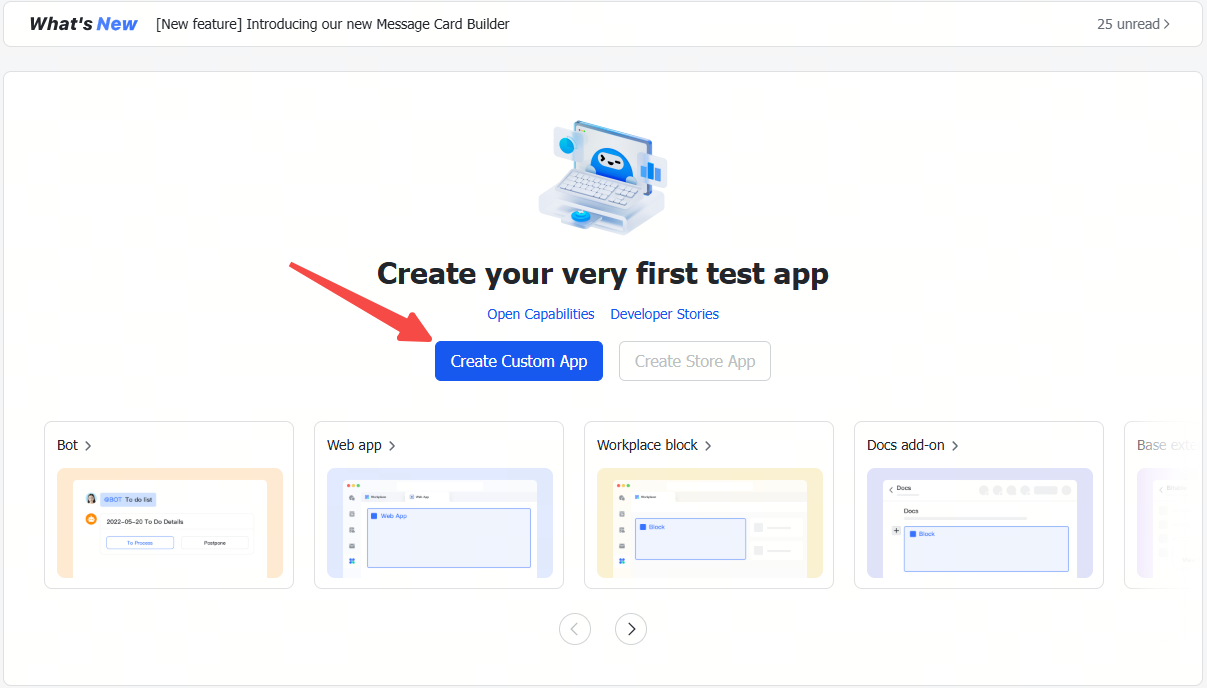 Create Application
