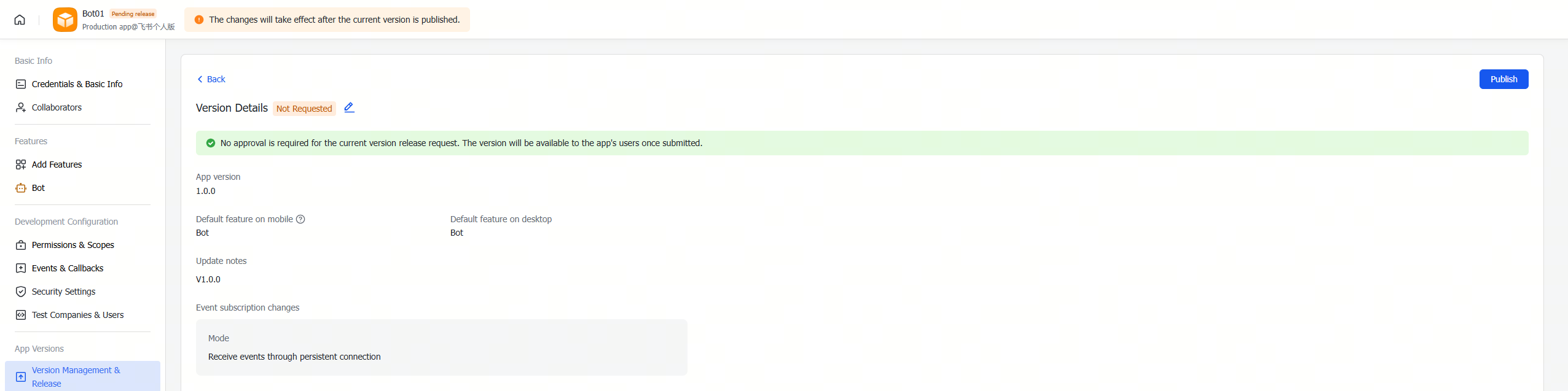 Confirm Release