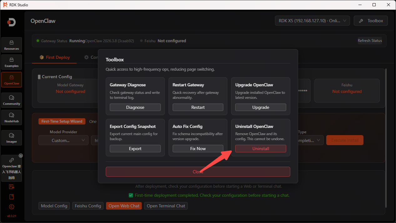 Uninstall OpenClaw