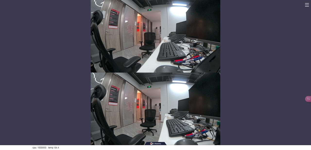 Web stereo preview