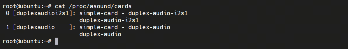 RDK X5 ALSA 声卡信息